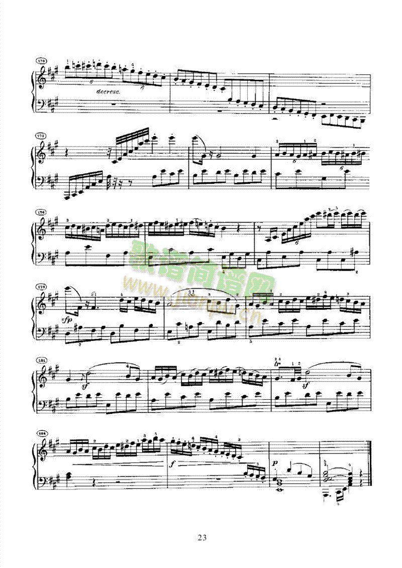 奏鸣曲(Opus2 Nr.2) 键盘类 钢琴23