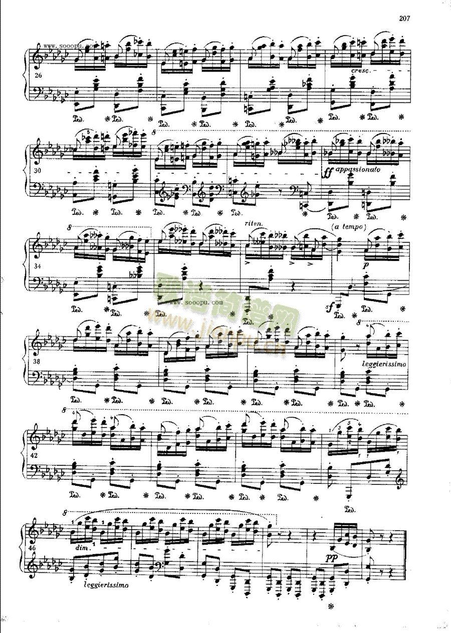 练习曲OP.25 Nr9 键盘类 钢琴2