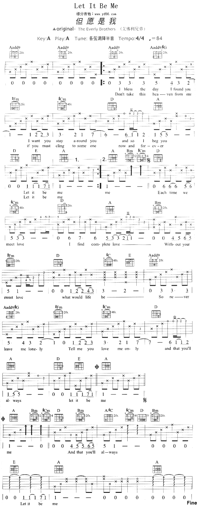 Let It Be Me1