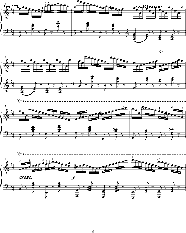练习曲Op.740 No.3-车尔尼5