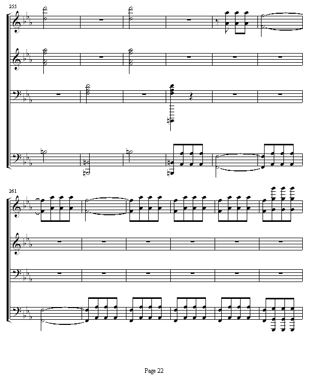命运交响曲 -（钢琴4手联弹）22