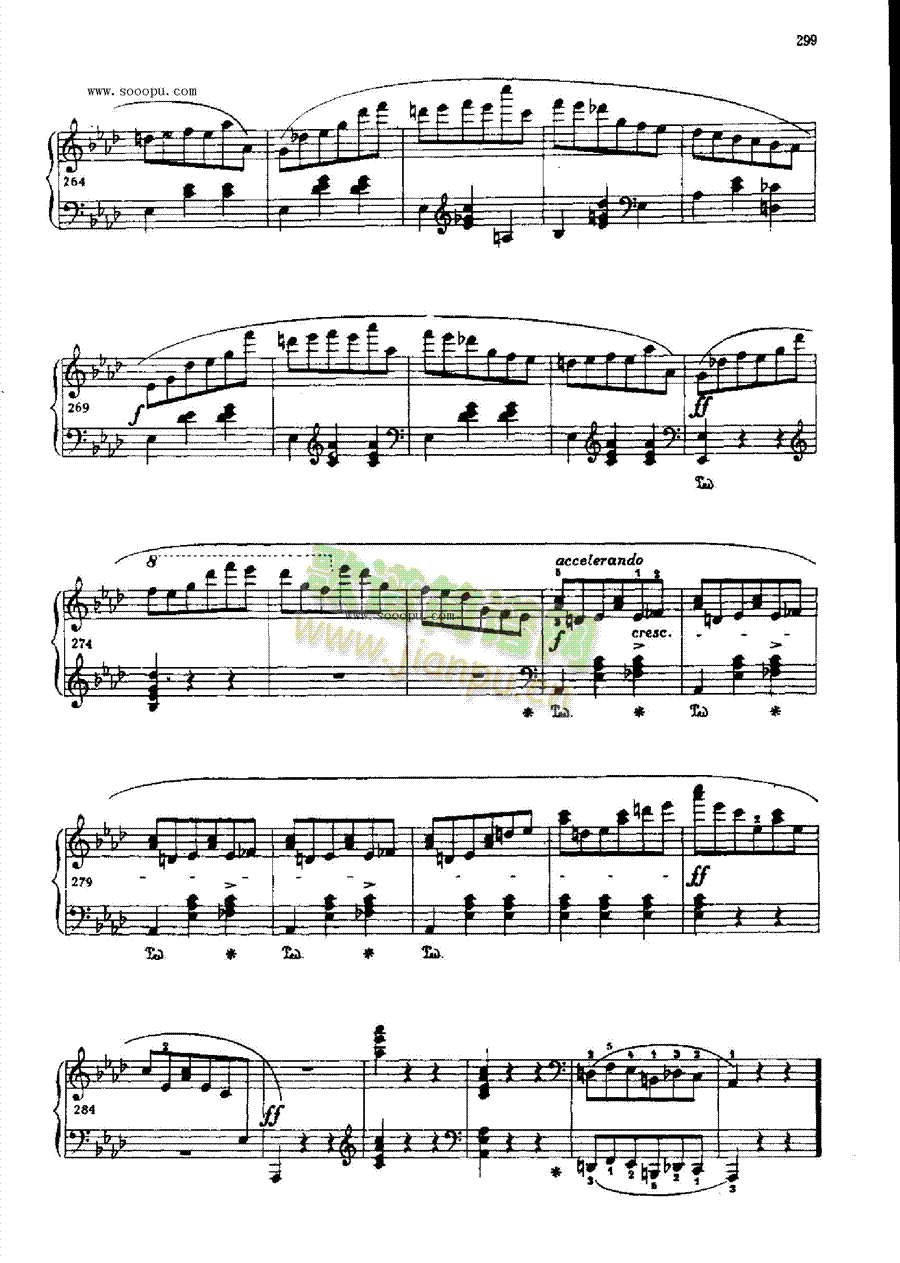 大圆舞曲 键盘类 钢琴10
