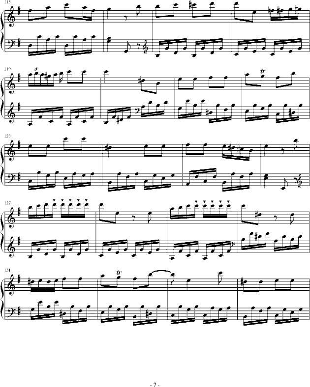 海顿钢琴奏鸣曲34-（终乐章）7