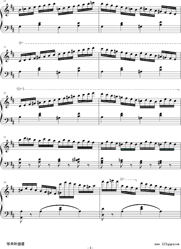 练习曲-Op.740 No.3-车尔尼4