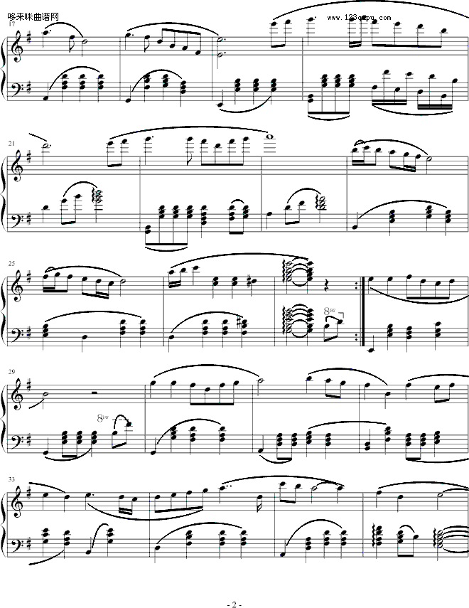 夜曲（献给朋友的）-我爱弹钢琴2