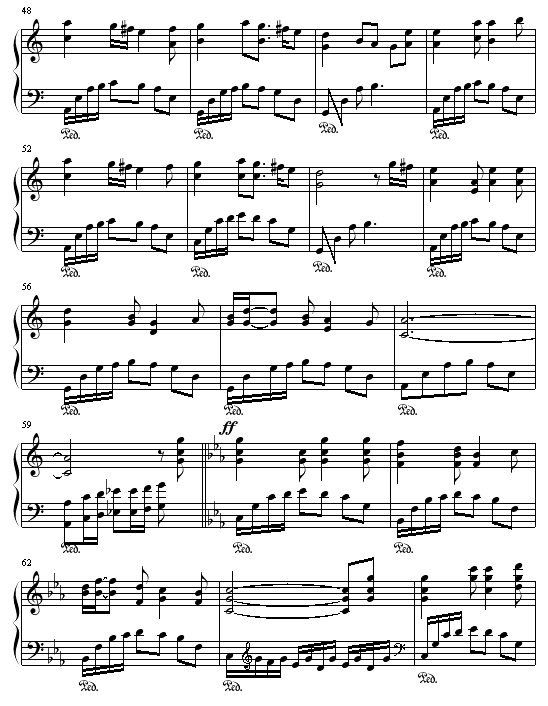 史班赛山(好听的轻音乐曲改编)4