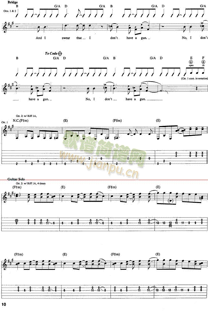 Come As You Are-Nirvana(吉他谱)3