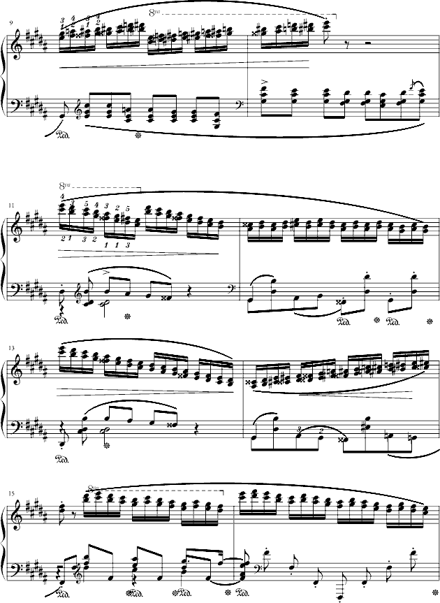 肖邦三度练习曲(op.25 no.6)2