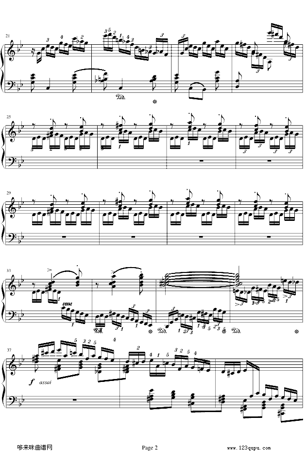 练习曲Op.72 No.2-莫什科夫斯基2
