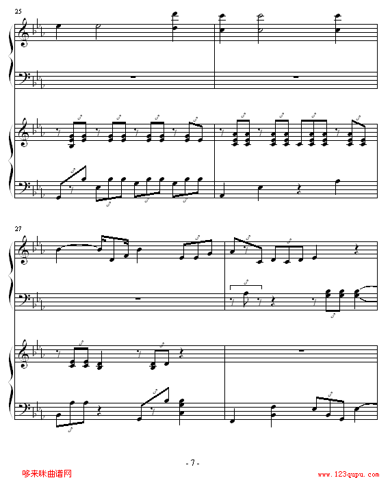 ココロの音-piano钢琴恋曲7