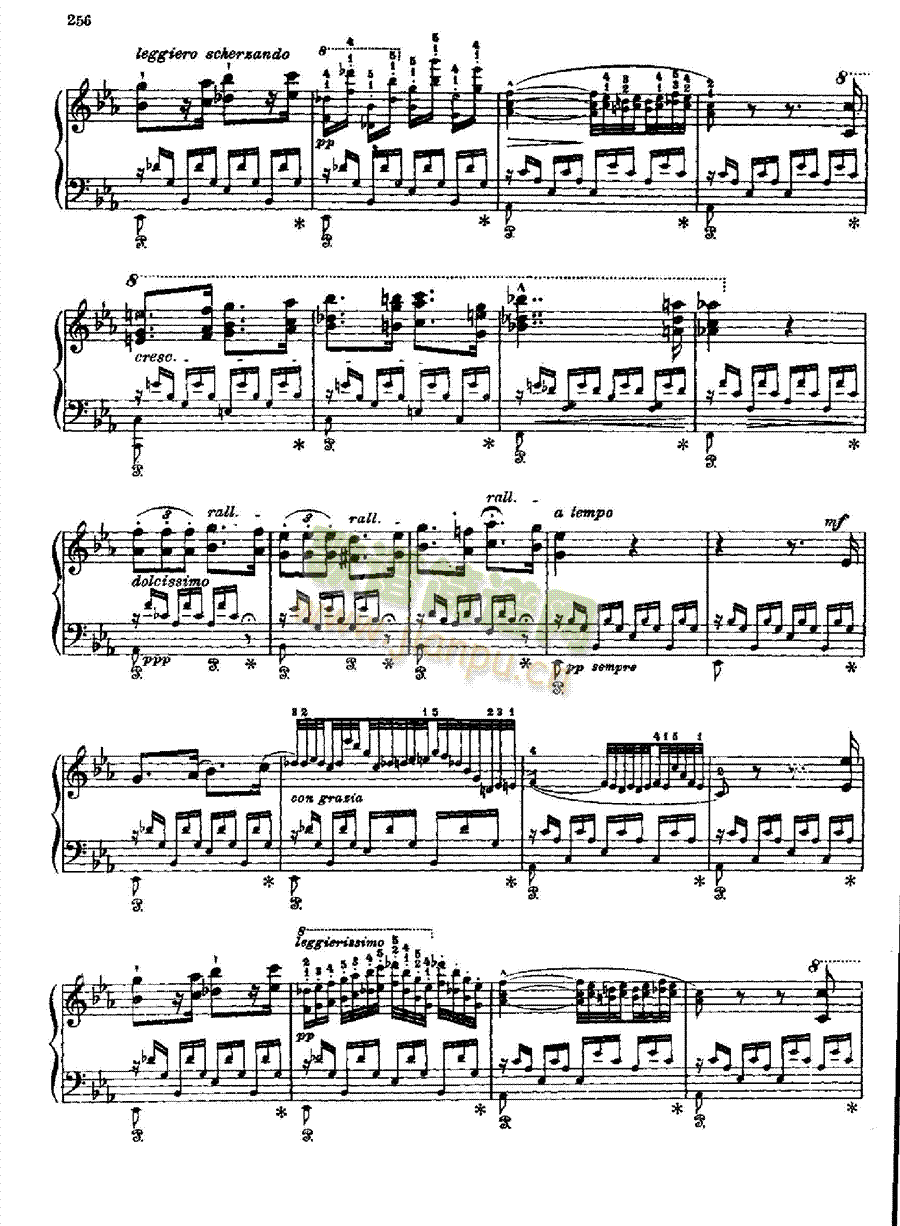 塔兰台拉舞曲 键盘类 钢琴9