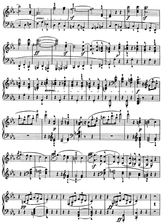 C小调第五钢琴奏鸣曲 - Op. 10―14