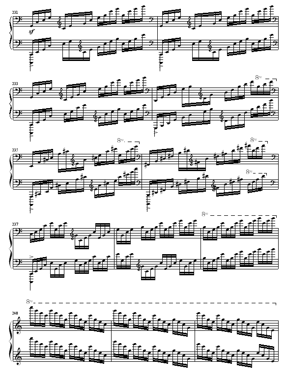 C大调练习曲No.217