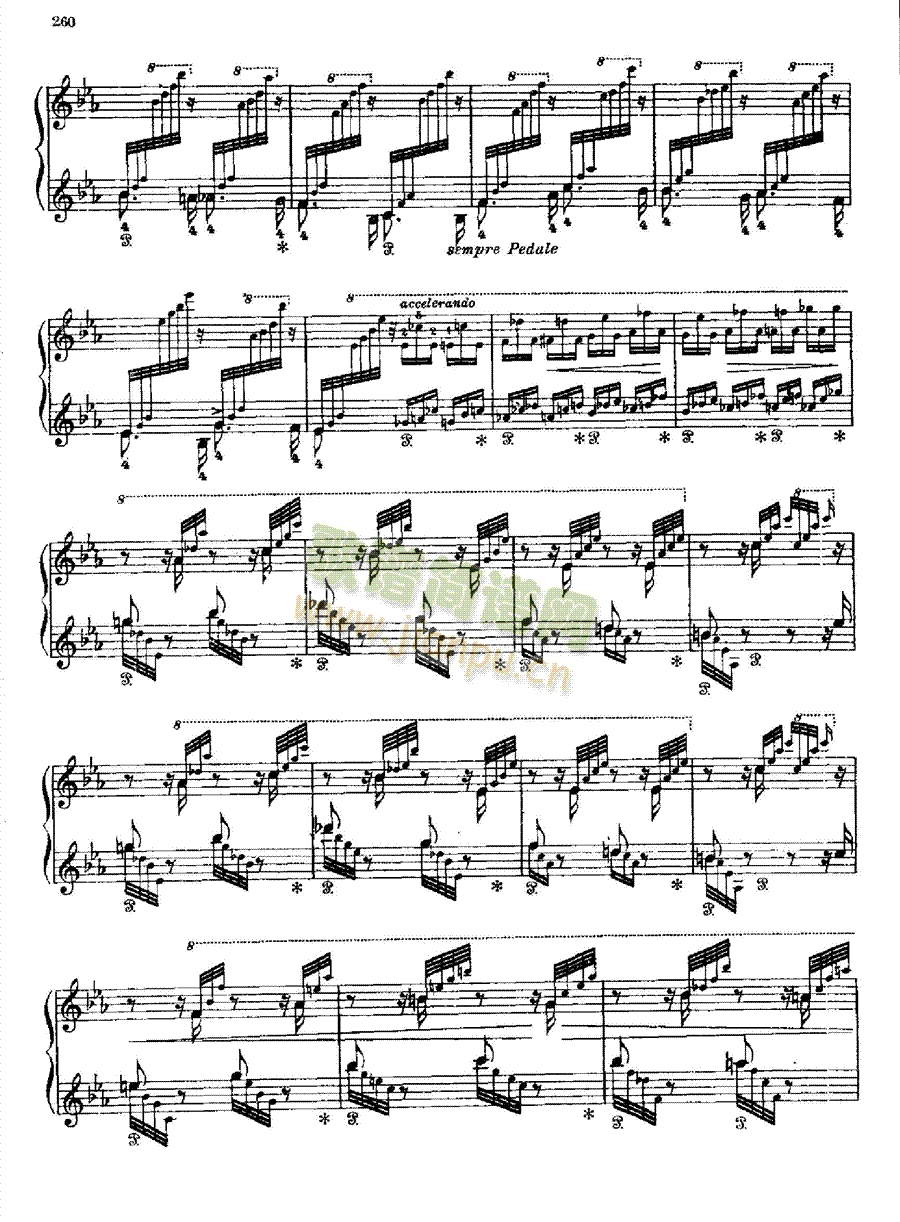 塔兰台拉舞曲 键盘类 钢琴13