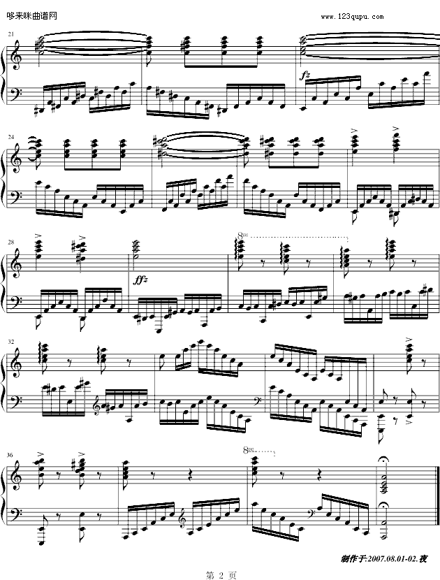 练习曲Op.740 No.41-车尔尼2