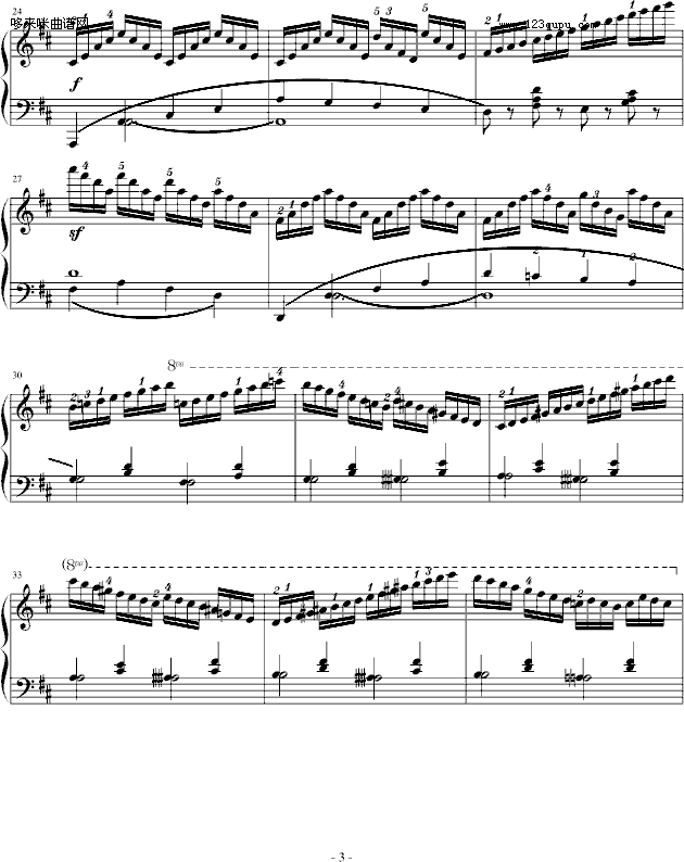 练习曲Op.740 No.3-车尔尼3