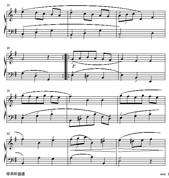 小步舞曲-(No.3)-巴赫2