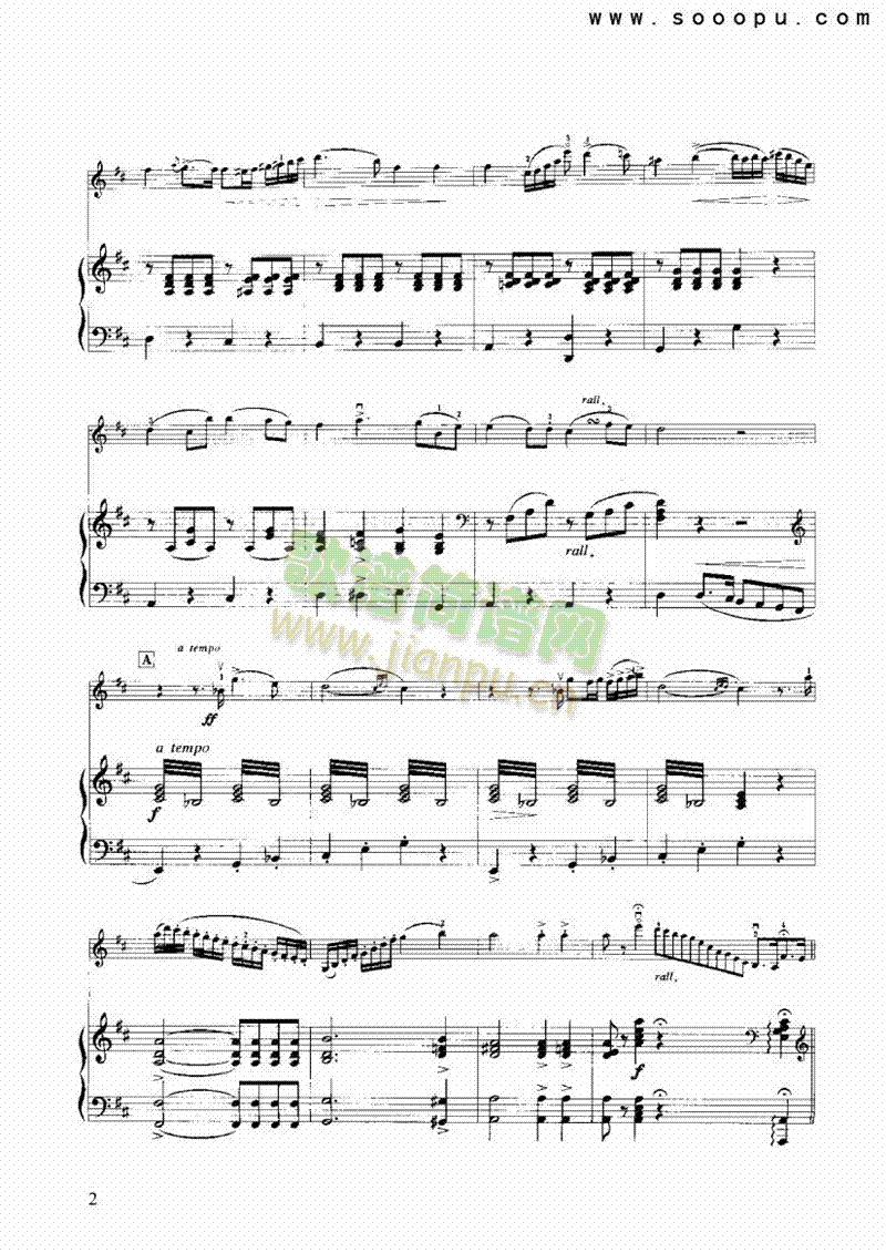 主题与变奏随想曲第4首 弦乐类 小提琴2