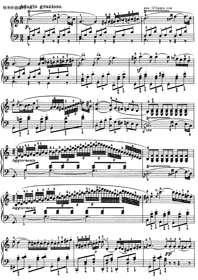 第十六钢琴奏鸣曲-（Op.31 No.1）-贝多芬9