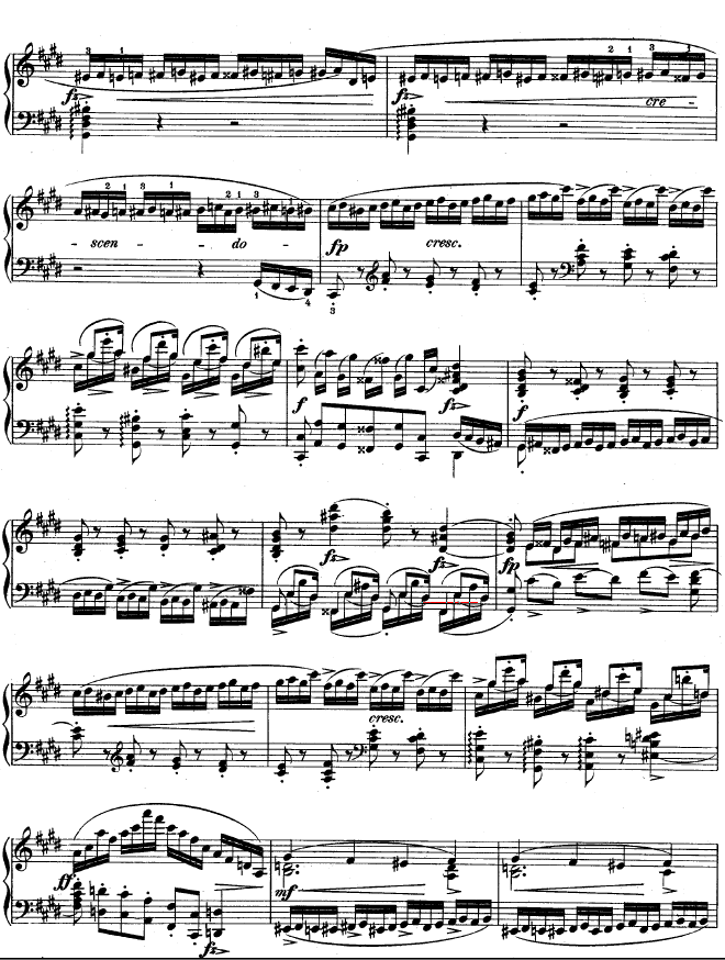 练习曲OP.10 - No44