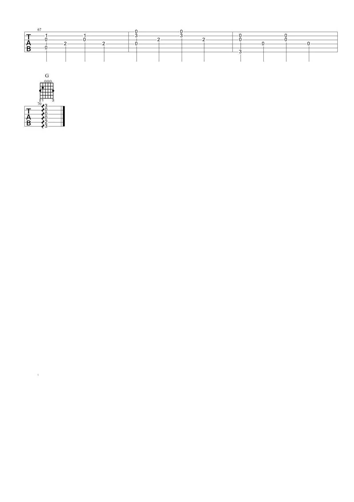 当你吉他谱 附吉他弹唱演示教学视频_高清六线谱_大铭铭爱吉他编配_林俊杰6