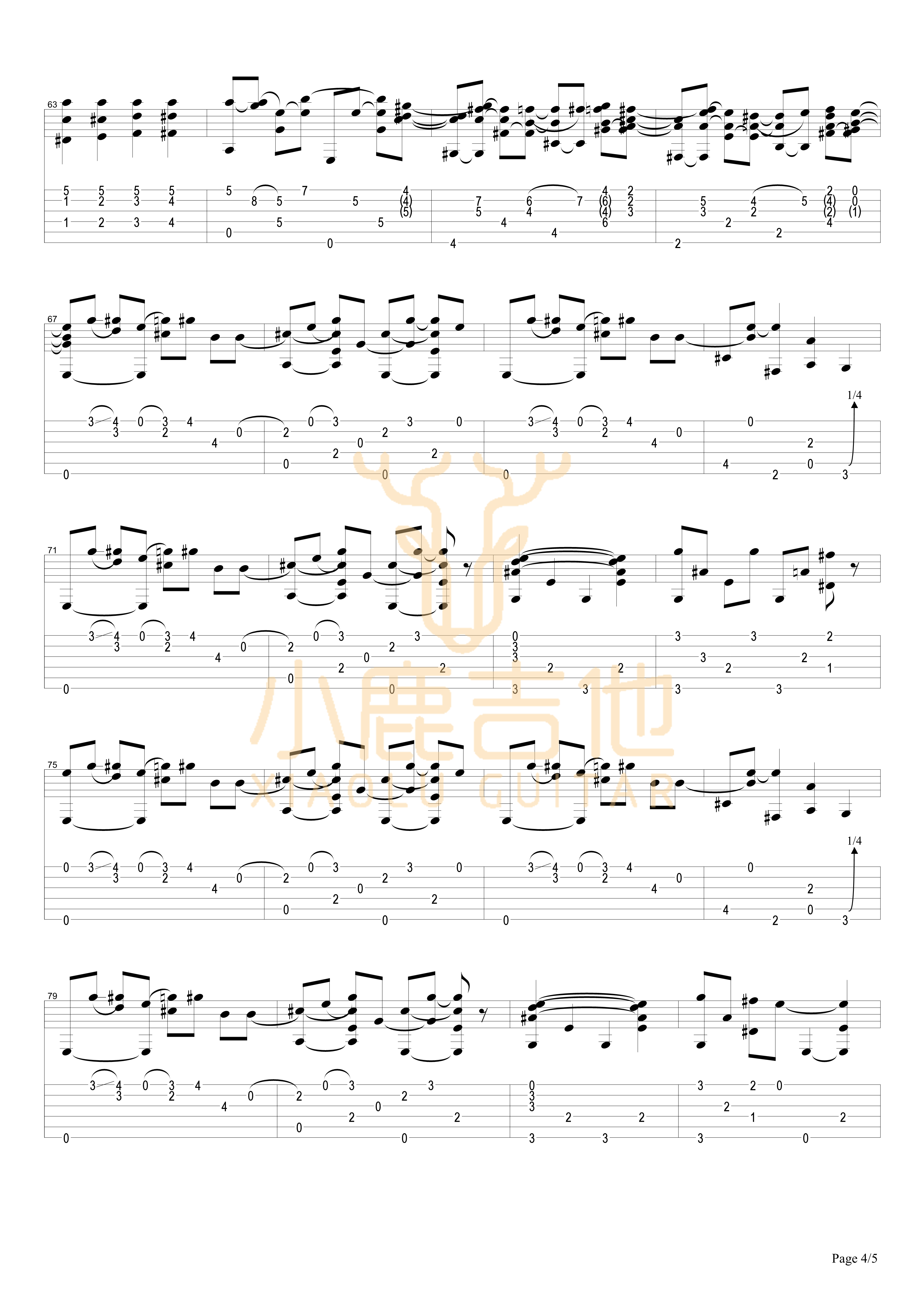 Biskie-Tommy Emmanuel指弹吉他谱4